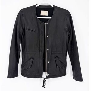 IRO Bria Leather Jacket Size XSmall